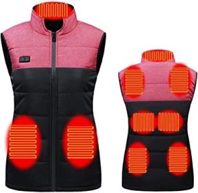 Mens Womens Heated Vests Smart Charging Heating 8 Heated Zones Winter Warm Vests