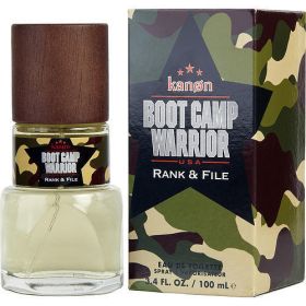 KANON BOOT CAMP WARRIOR RANK FILE by Scannon EDT SPRAY 3.3 OZ